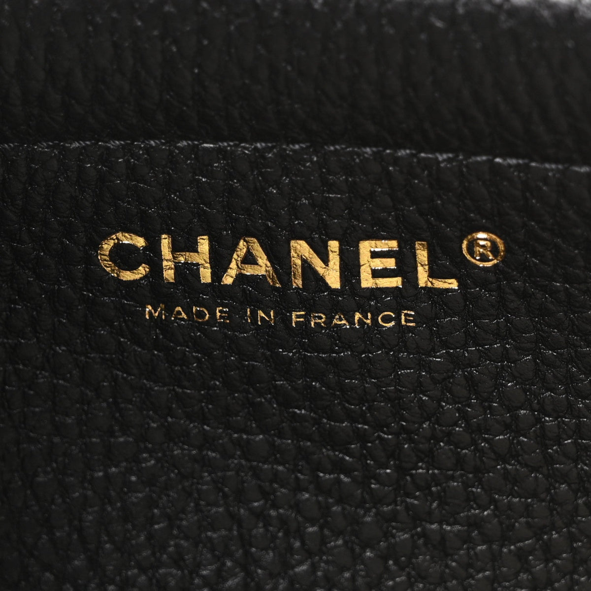 Grained Calfskin Stitched Urban Essentials Small Shopping Bag Black