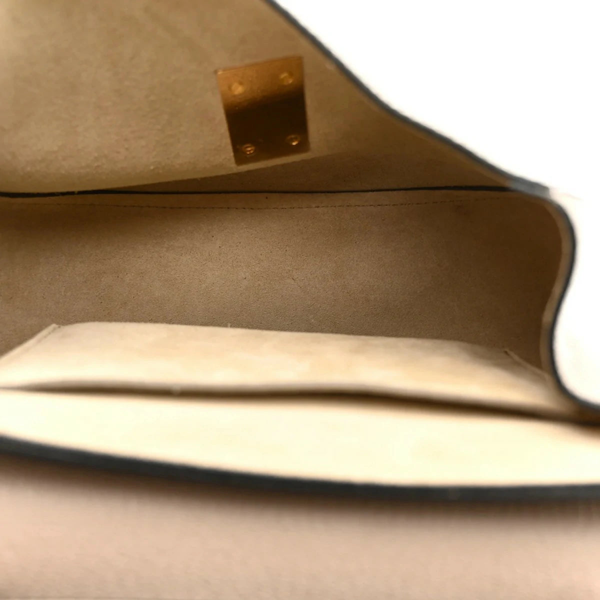 Grained Lambskin Drew Shoulder Bag Motty Grey