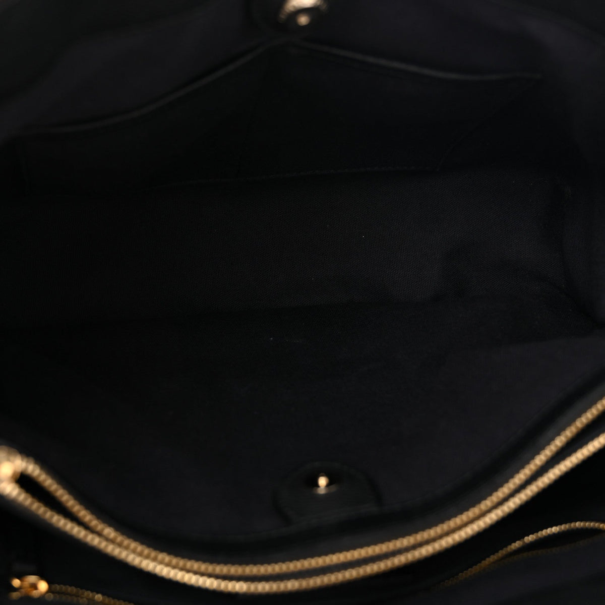 Grainy Calfskin House Check Large Banner Tote Black