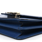 Dollar Calfskin Small Interlocking G Shoulder Bag Caspian