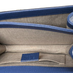 Dollar Calfskin Small Interlocking G Shoulder Bag Caspian