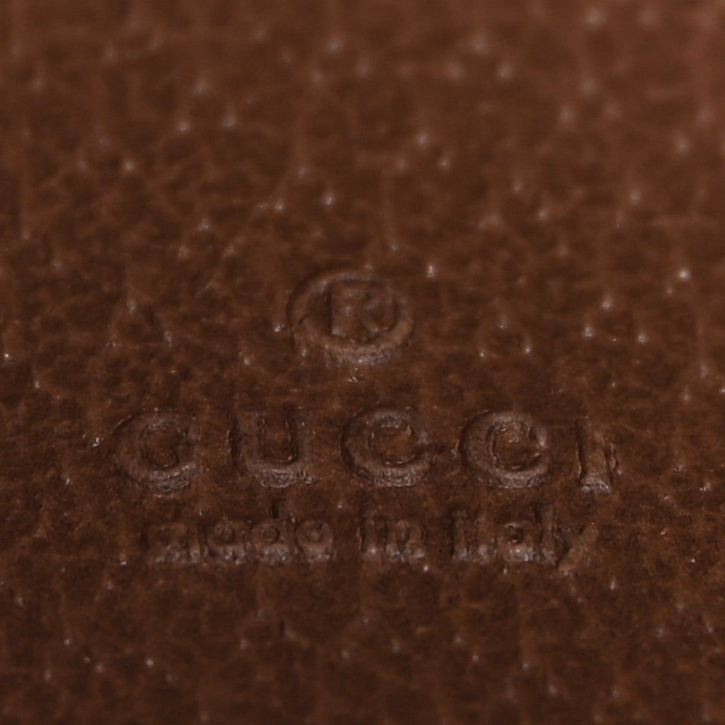 GG Supreme Monogram Web Mini Ophidia Round Backpack Brown
