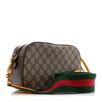 GG Supreme Monogram Web Neo Vintage Shoulder Bag Beige New Acero Crop