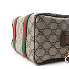 GG Supreme Web Mini GG Top Handle Bag Beige Ebony New Acero