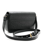 Gilbert Calfskin GG Super Mini Shoulder Bag Black