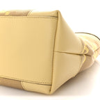 Monogram Jumbo GG Textured Dollar Calfskin Medium Ophidia Shopping Tote Beige Banana