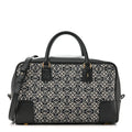 Jacquard Anagram Calfskin Amazona 28 Black Navy