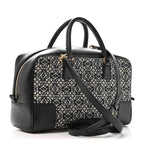 Jacquard Anagram Calfskin Amazona 28 Black Navy