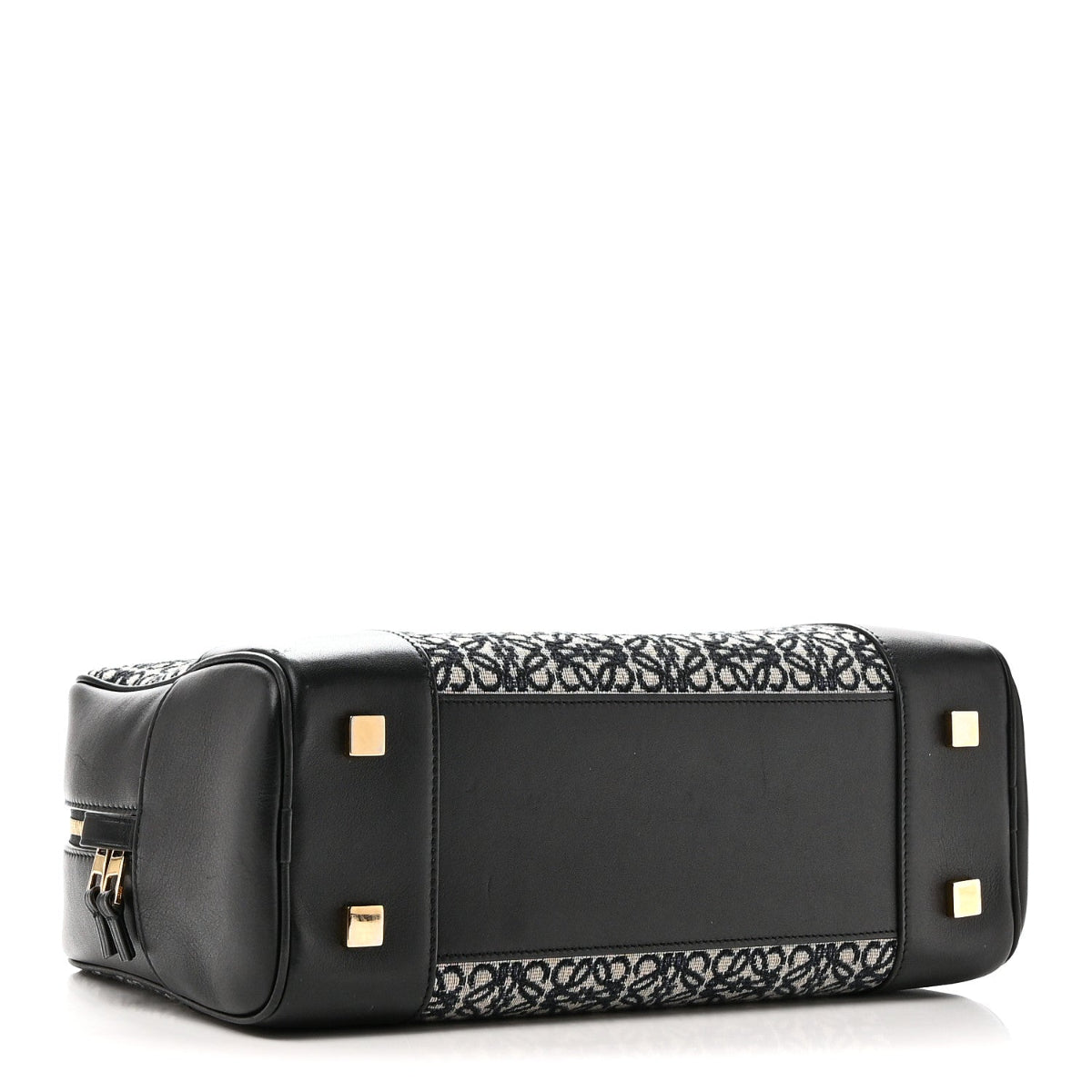 Jacquard Anagram Calfskin Amazona 28 Black Navy