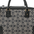 Jacquard Anagram Calfskin Amazona 28 Black Navy