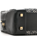 Jacquard Anagram Calfskin Amazona 28 Black Navy