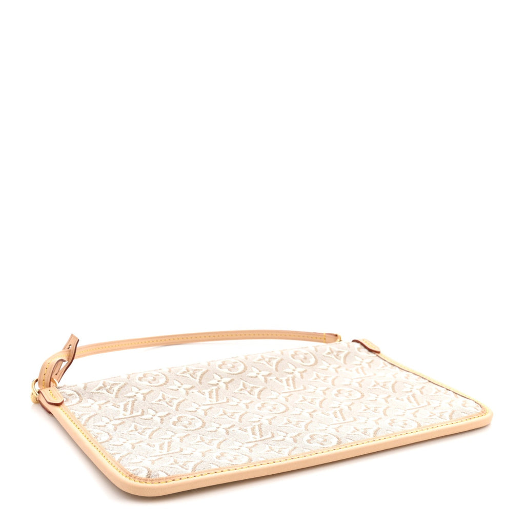 Jacquard Monogram Embleme Neverfull MM Pochette Peuplier