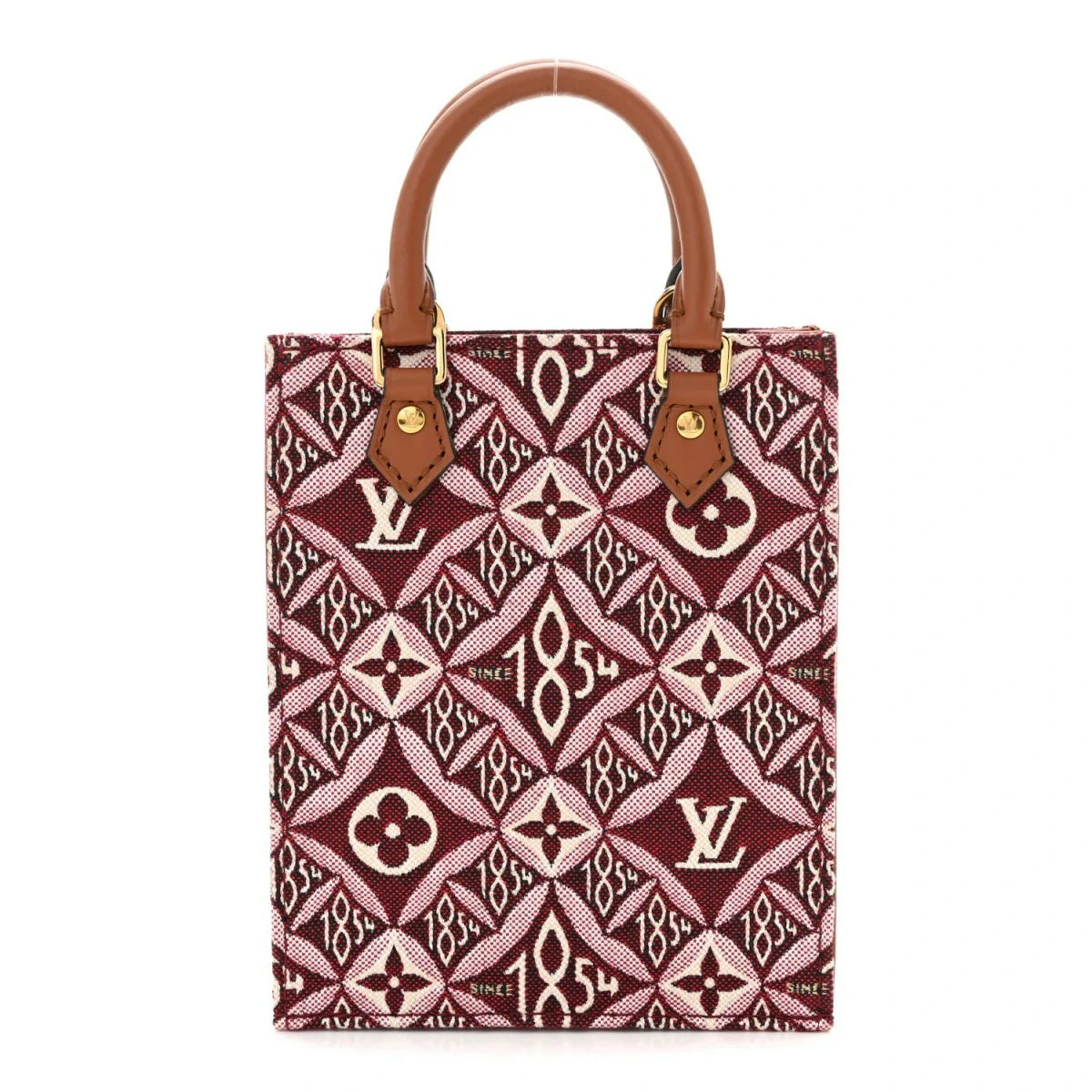 Jacquard Since 1855 Petit Sac Plat Bordeaux