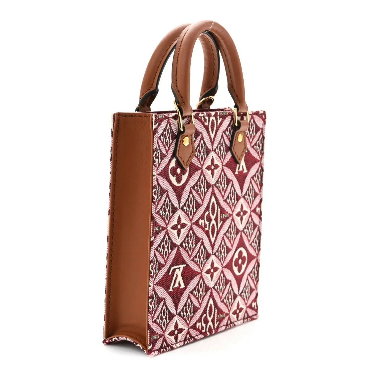 Jacquard Since 1855 Petit Sac Plat Bordeaux