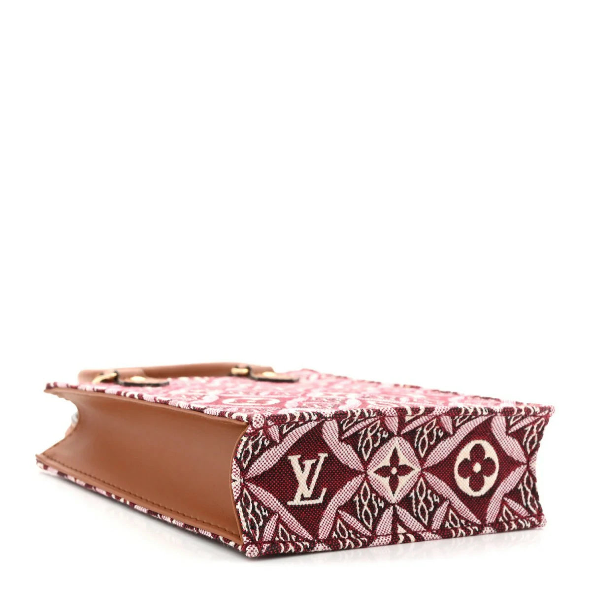 Jacquard Since 1855 Petit Sac Plat Bordeaux
