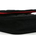 Jersey Quilted Micro Mini Flap Black