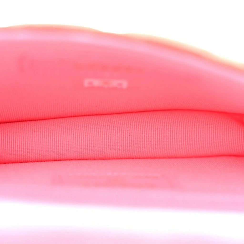 Jersey Quilted Micro Mini Flap Red
