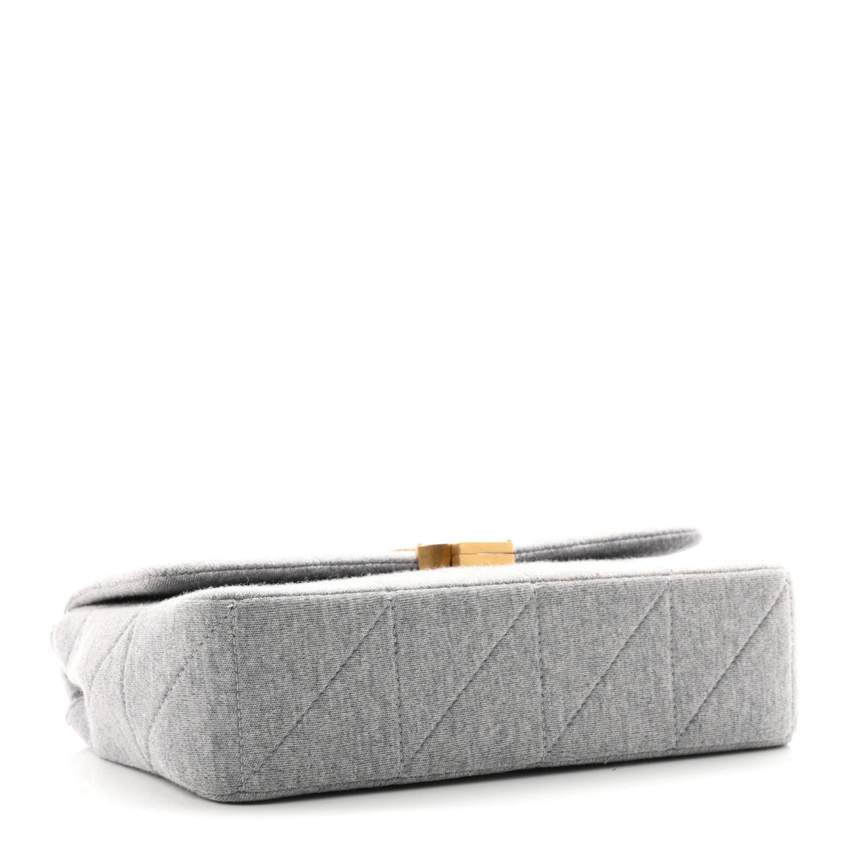 Jersey Wool Patchwork Monogram Medium Jamie Grey