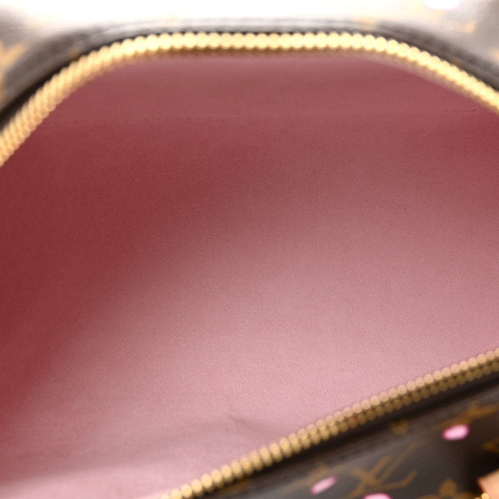 LV X TM Monogram Cherry Blossom Papillon Sakura Brown