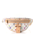 LV X TM Monogram Multicolor High Rise Bumbag White