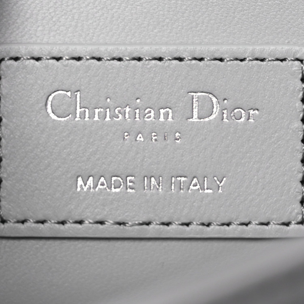 Lambskin Cannage My Dior Top Handle Bag Cloud Blue