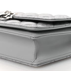 Lambskin Cannage My Dior Top Handle Bag Cloud Blue