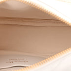 Lambskin Cannage Small Dior Vibe Hobo Bag Latte