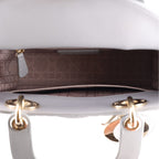 Lambskin Cannage Small My ABCDior Lady Dior Grey
