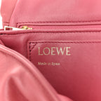 Lambskin Goya Puffer Bag Plumrose