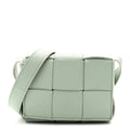Lambskin Maxi Intreccio Candy Cassette Crossbody Bag Sage