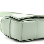 Lambskin Maxi Intreccio Candy Cassette Crossbody Bag Sage