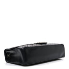 Lambskin Medium Westminster Pearl Flap Black