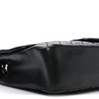 Lambskin Medium Westminster Pearl Flap Black
