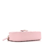 Lambskin Quilted Chain Camera Bag Light Pink
