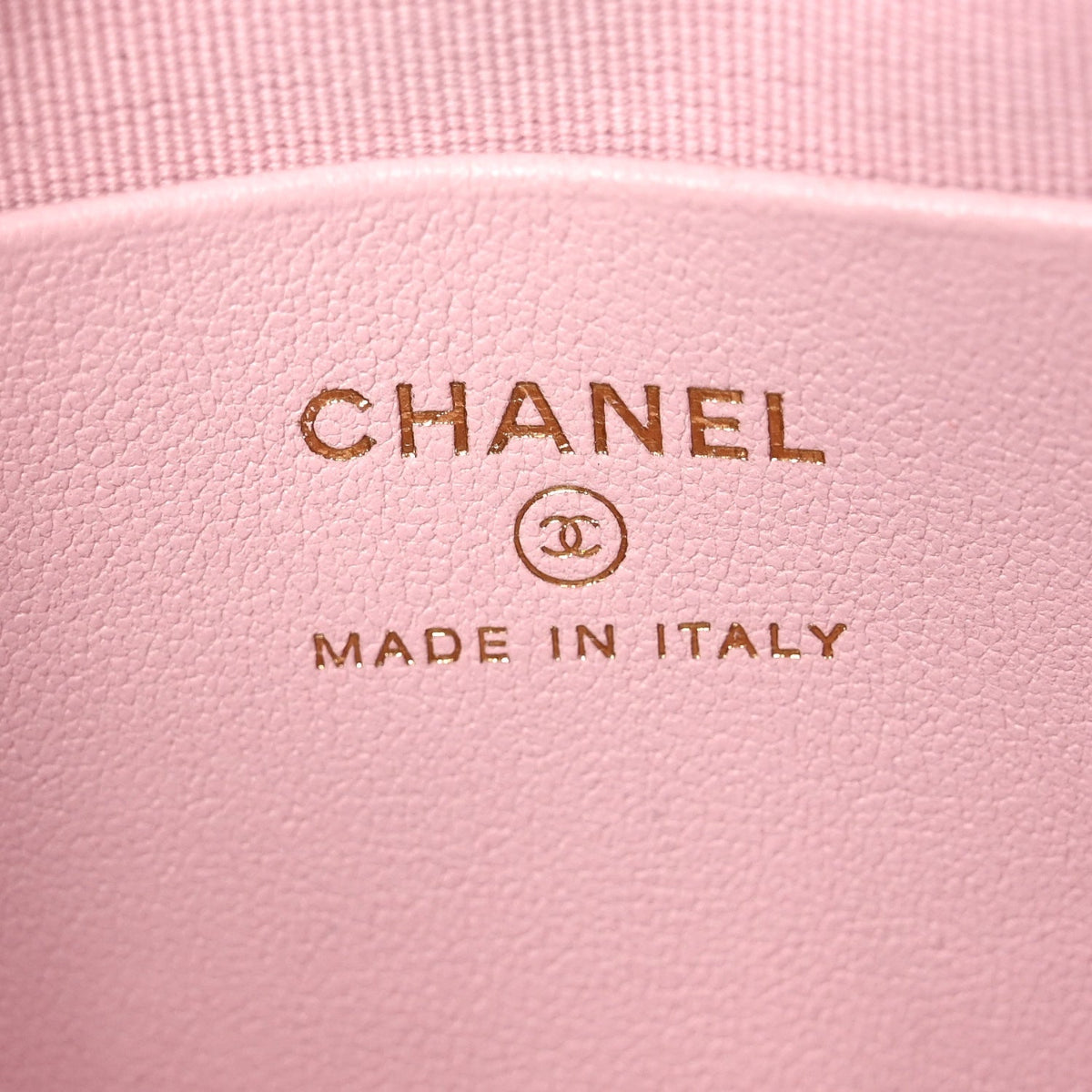 Lambskin Quilted Chain Camera Bag Light Pink