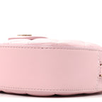 Lambskin Quilted Chain Camera Bag Light Pink
