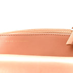 Lambskin Quilted Chanel 19 Wallet On Chain WOC Brown