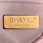 Lambskin Quilted Medium Chanel 19 Flap Light Pink