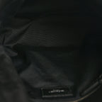 Lambskin Quilted Medium Loulou Puffer Monogram Chain Satchel Black