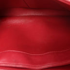 Lambskin Quilted Medium Trendy CC Flap Dual Handle Bag Dark Pink
