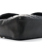 Lambskin Quilted Medium Westminster Pearl Flap Black