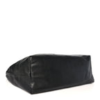 Lambskin Quilted Neo Cabas Shopping Tote Black