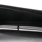 Lambskin Quilted Pearl Wallet On Chain WOC Black