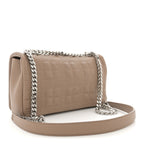 Lambskin Quilted Small Lola Bag Camel