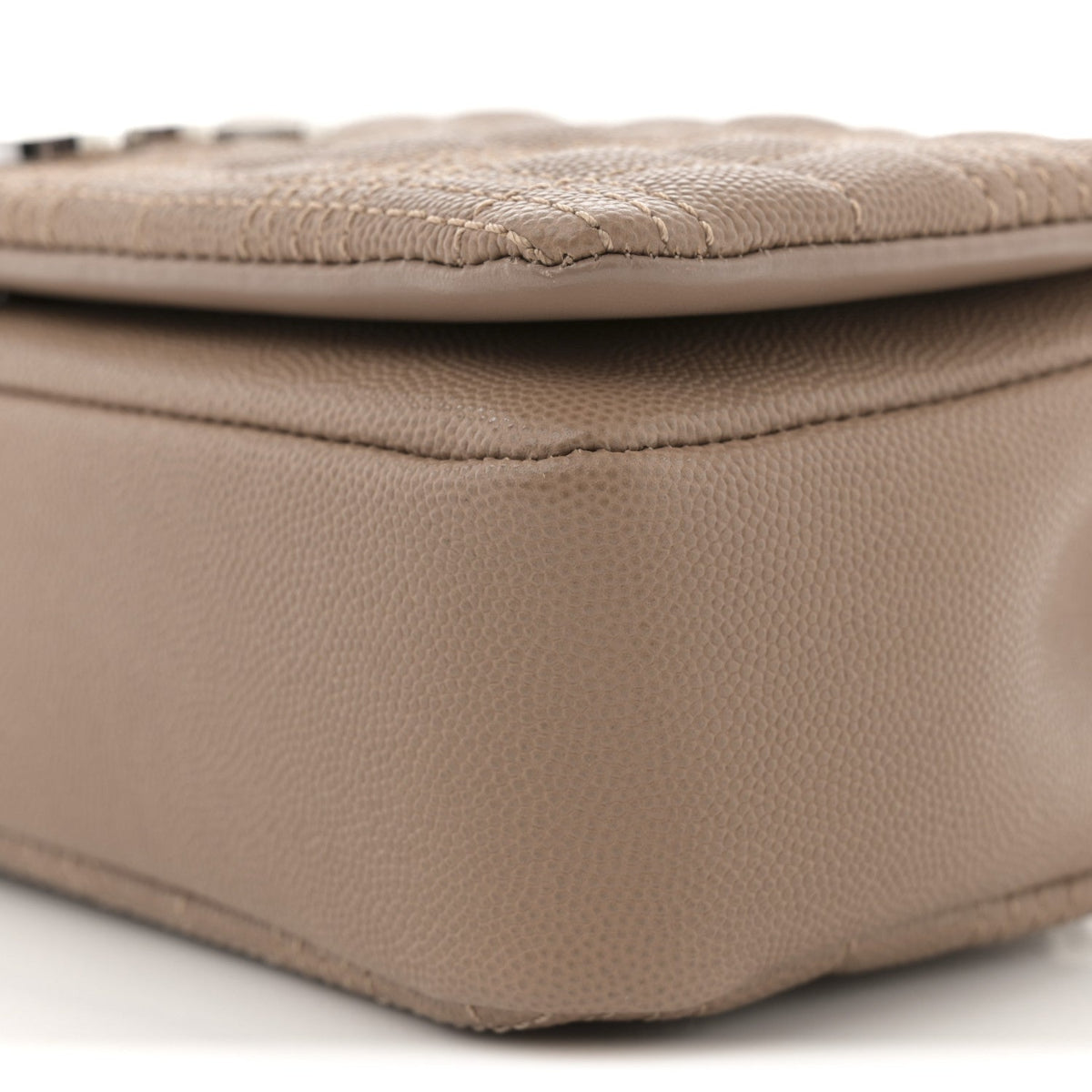 Lambskin Quilted Small Lola Bag Camel