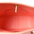 Lambskin Quilted Small Pearl Crush Hobo Coral