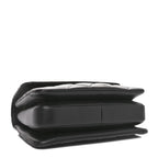 Lambskin Quilted Small Trendy CC Dual Handle Flap Bag Black