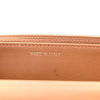 Lambskin Quilted Trendy CC Wallet On Chain WOC Beige