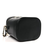 Lambskin Timeless Vanity Cosmetic Case Black