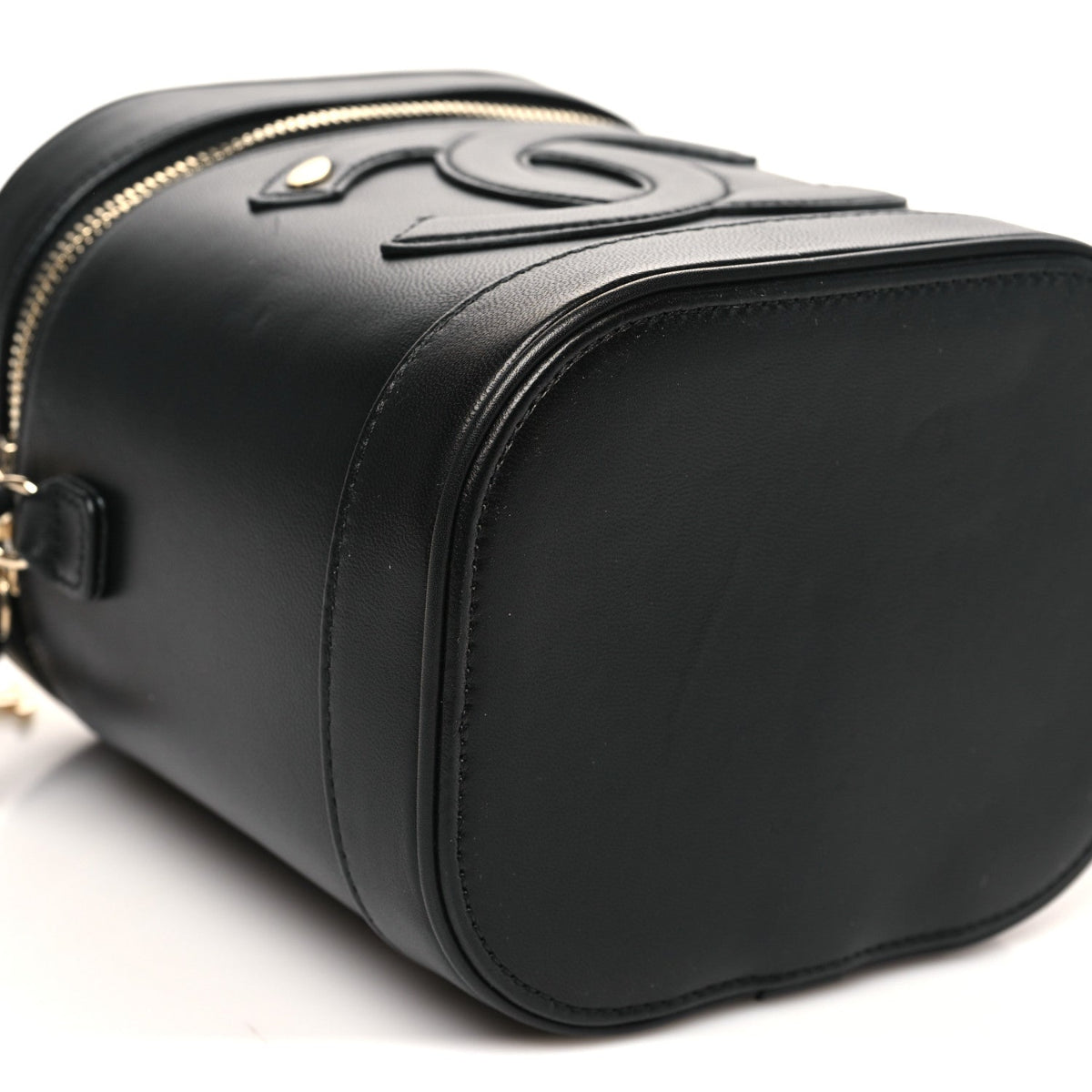 Lambskin Timeless Vanity Cosmetic Case Black